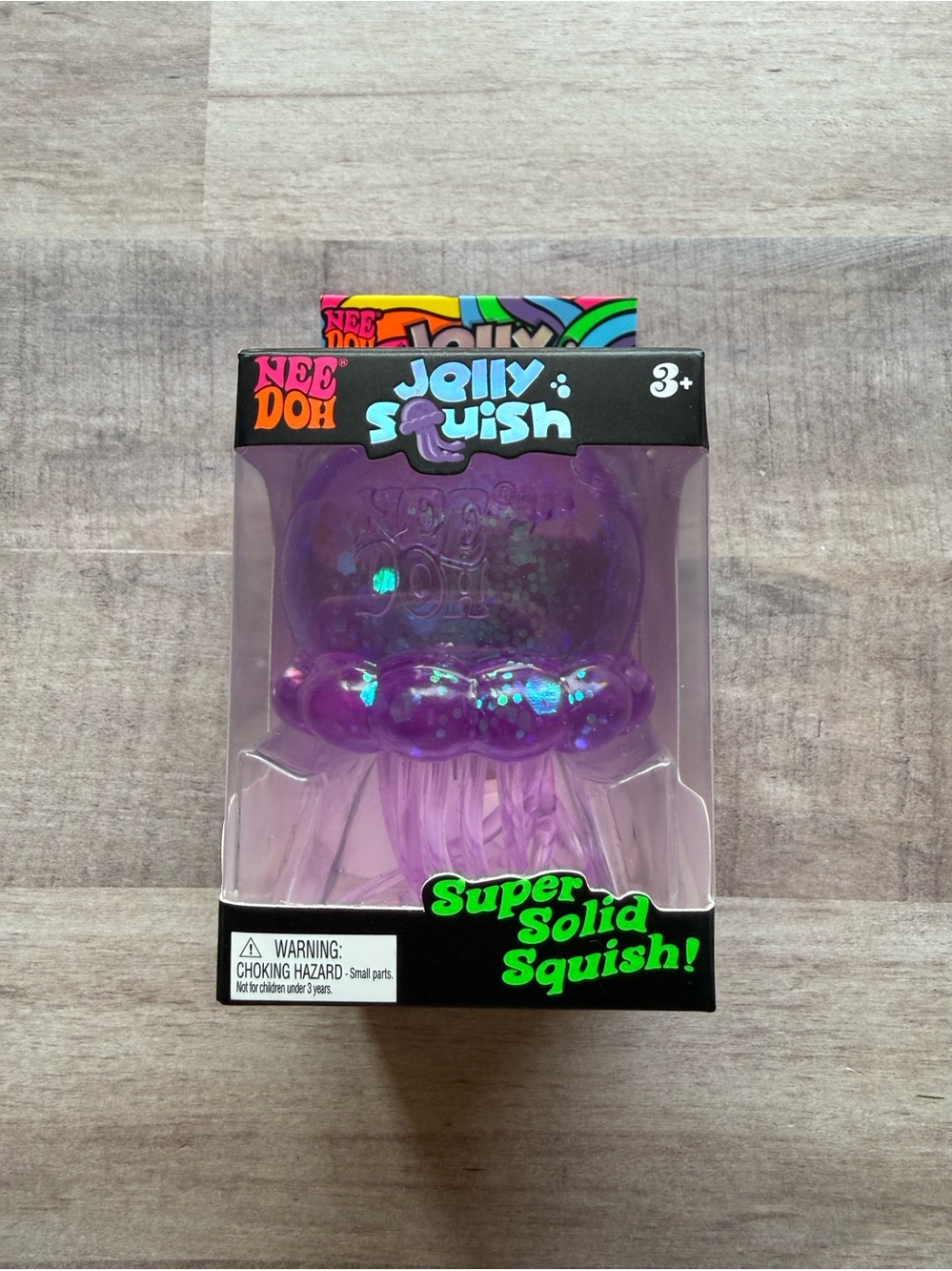 NeeDoh Jelly Squish Jellyfish Squishy Toy Schylling Authentic 💜